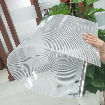 China Flexible Soft Curved Indoor PCB Board Led Display Screen Transparent Wall Mounted for sale
