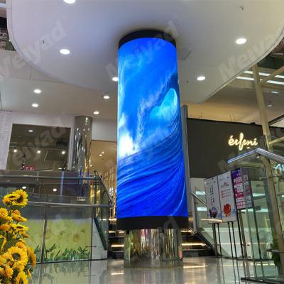 China P1.875 P2 P2.5 P3 Indoor LED Round Screen Soft Module Round LED Advertising Ring Full Color Screen à venda