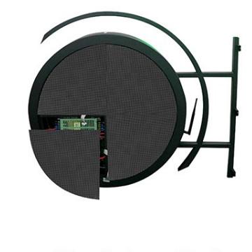 China Outdoor Double Sided Led Screen Module P8 Circle Super Wide View 200m for sale