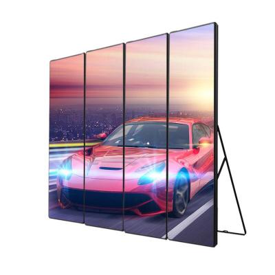 China P1.8 / P2.5 Mirror Poster Indoor Led Video Wall For Store Commercial Advertising Screen 1080P for sale
