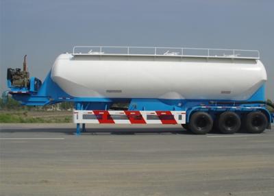 China 37000m3 Capacity Dry Bulk Pneumatic Tank Trailers , 3 Axle Dry Bulk Cement Trailers for sale