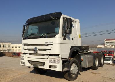 China White Heavy Duty Dump Truck 6X4 Sinotruck HOWO Tractor Head Trailer for sale
