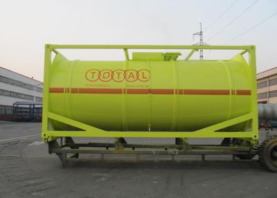 China International Carbon Steel 20 Foot Tank Container For Oil Transport Or Storage for sale