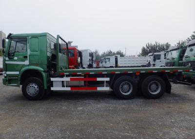 China 6x4 Drive Type 20ft Twist Lock Flatbed HOWO Container Truck for sale