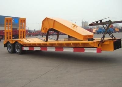 China 3-6 Axles Low Bed Semi Trailer For Container Shipment And Off Site Assemble for sale