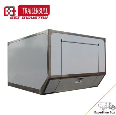 China Pick Up Sandwich Panel Insulated Box For RV Camping Expedition Trucks for sale