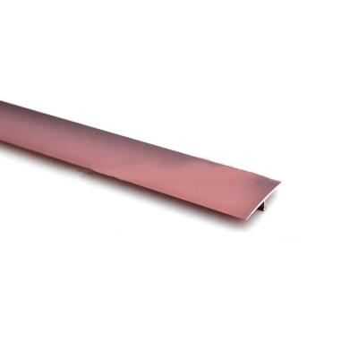 China T Shape Aluminum Transition Strip For Tile Trim Between Wood Floor for sale