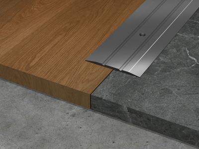 China Floor Transition Strip Thin Aluminium Strip 2mm Anodized Aluminum Strip for sale