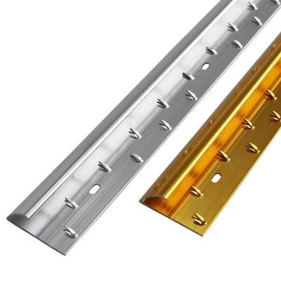 Китай Алюминиевый порог двери переходной полосы отделки 10mm края ковра металла продается