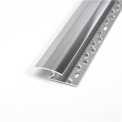 Chine Bord en aluminium d'équilibre de tapis de l'équilibre 15mm de tapis de section en aluminium argentée de Z à vendre