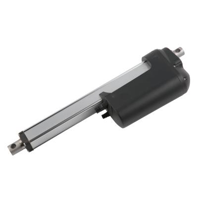 China 12Volt progressive industrial linear actuator ip66 400mm travel 6500n load, ball screw actuator for sale