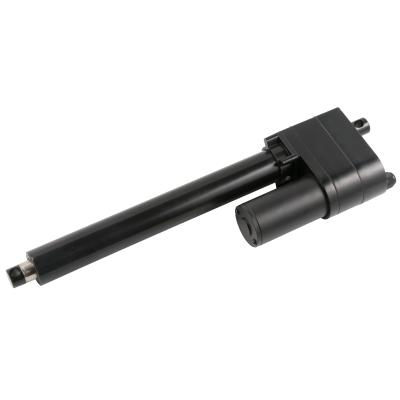 China Brushed DC Motor Electric Ball Screw Actuator 5'' Travel Length 6000N Force for sale