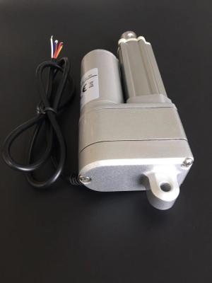 China Brushed Dc Motor Electric Rotary Actuator 12v 15cm Stroke 110 Lb Force for sale