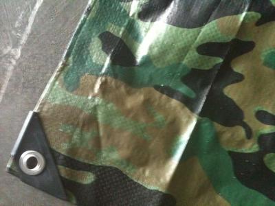 China camo tarp voor de jacht/visserij/paintball in het militaire geteerde zeildoek van de openlucht, legercamouflage, Te koop