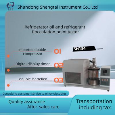 China DIN 51351 Freezer Oil / Refrigerant Coagulation Point Tester By Pressure Tube Method for sale