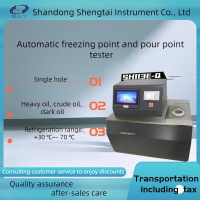 China Fully Automatic Freezing Pour Point Tester Single Hole Dual Stage Refrigeration System en venta