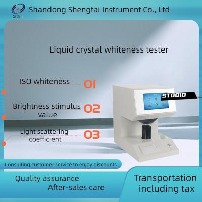 China Starch whiteness measurement ST001D liquid crystal whiteness meter d/o illumination observation for sale
