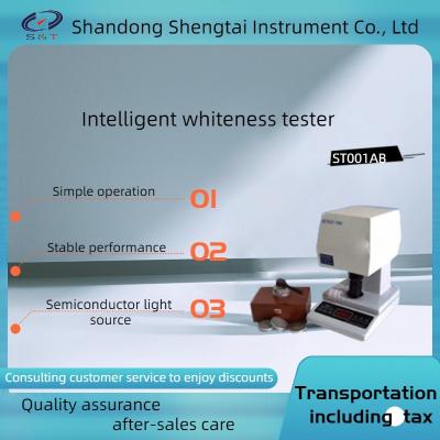 China Powder material blue light whiteness testing instrument ST001AB intelligent whiteness tester semiconductor light source for sale