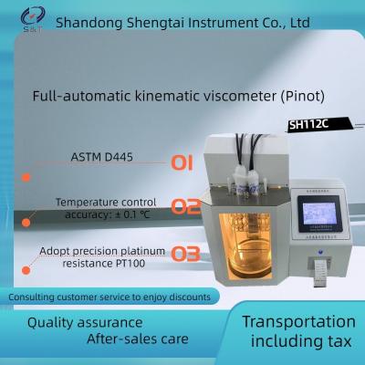 China ASTMD445 volledig Automatische Kinematische Viscositeitsmeter SH112C voor het Meten van de Kinematische Viscositeit van Huisbrandolie (Pinot) Te koop