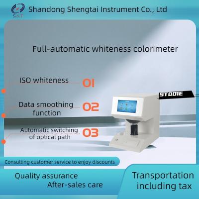 中国 d/oの照明の観察を用いるフル オートの測色計を使用して澱粉の純白のST001Eの測定 販売のため