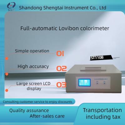 China Edible oil color detection ST110B automatic liquid crystal Lovibon colorimeter RGB color recognition method for sale