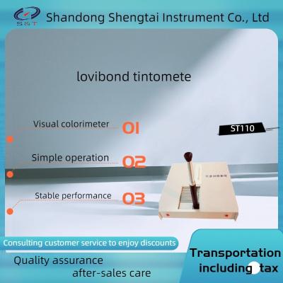 China Kolorimetrisches sichtlichkolorimeter des Instrumentes ST110 Lovibon kann die flüssige, kollodiale, feste und Pulverproben messen zu verkaufen