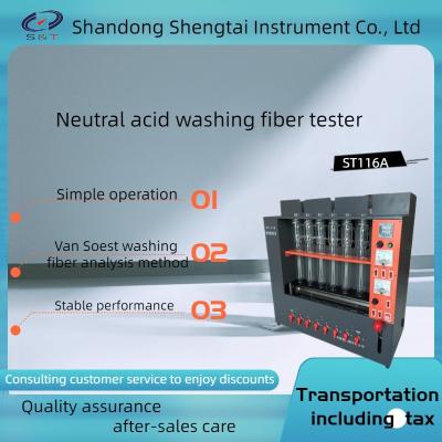 China Landwirtschaftliche und des Nebenerwerbsproduktes Rohfaser und neutrale neutrale säurehaltige Faserprüfvorrichtung der Faserentdeckung ST116A zu verkaufen