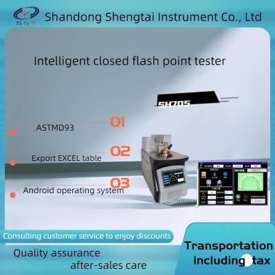Китай Зажигание тестера SH705 горячей точки ASTM D93 полностью умное закрытое электронное, принудительное воздушное охлаждение продается