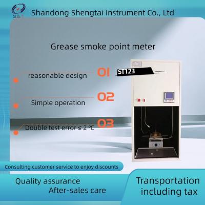 China SH123Calibration of built-in curve for visual measurement of vegetable oil smoke point tester for sale