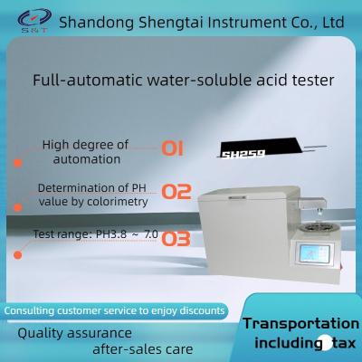 China SH259B Fully automatic water-soluble acid analyzer colorimetric method for measuring pH value for sale