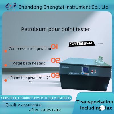 China Petroleum pour point measuring instrument cooled by compressor at room temperature~-70 ℃ for sale