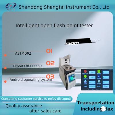 China ASTM D92 Automatic intelligent open flash point tester, electronic ignition, forced air cooling for sale