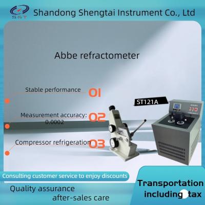 China Edible Oil Testing Equipment ST121A Abbe refractometer with dedicated constant temperature device for sale