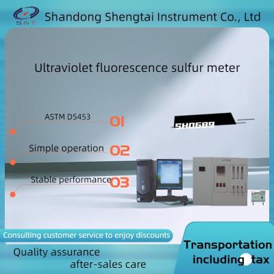 Китай УЛЬТРАФИОЛЕТОВЫЕ аппаратуры 1000℃ лабораторного исследования метра ASTM D5453 серы флуоресцирования продается