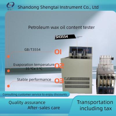 China Petroleum wax oil content tester (butanone toluene method) with cold and hot two bath integration SH3554 for sale