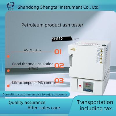 China Diesel Fuel Testing Equipment SH119 Ash Tester Ceramic fiber furnace heating for sale