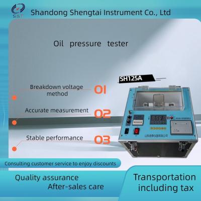 Chine L'huile d'isolation de l'équipement d'essai d'huile de transformateur SH125A l'appareil de contrôle de tension claque de tension de tenue à vendre