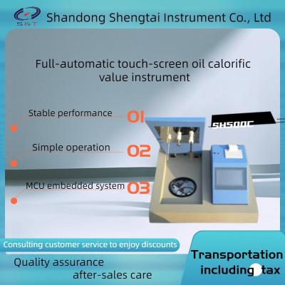 China ASTM D240 Auto-Calculating Microcomputer Oxygen Bomb Calorimeter SH500C for sale
