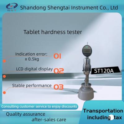 China Hardness testing of granular tablets and flaky particles ST120A LCD tablet hardness tester serial data output port for sale