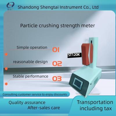 China The ST120K particle crushing strength tester automatically measures the size of particle strength and produces results for sale