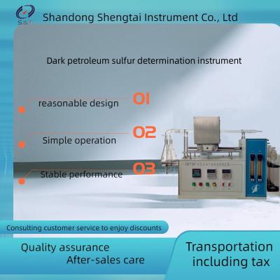 China Sulphur Analytical Instrument SH387 Dark petroleum sulfur content tester (tubular furnace method) for sale