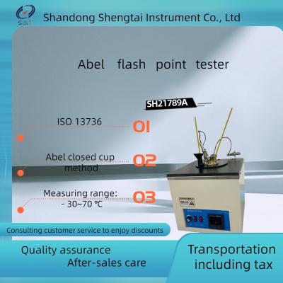 China Punto del latigazo del probador del punto de inflamación del、 ISO 13736 de GB/T 21789 (Abel cerró método de taza) SH21789A entre el °C -30 ~ °C 70 en venta
