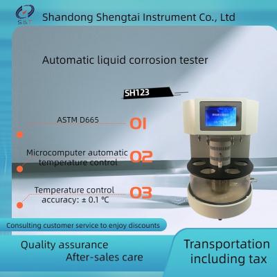 China Probador automático de corrosión en fase líquida ASTM D665 Cuatro motores separados para mezclar SH123 en venta