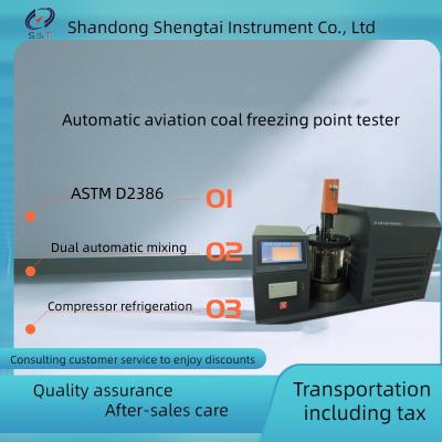 China Verificador SH128C de mistura automático duplo do ponto de congelação de carvão da aviação dos instrumentos do teste de laboratório de ASTM D2386 à venda
