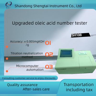 China Principle of Titration Neutralization Method SH108 Oil Acid Number Tester Essential for oil refineries for sale