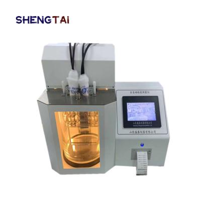 China Light and heavy fuel oil kinematic viscosity SH112C fully automatic Pinot's kinematic viscosity instrument en venta
