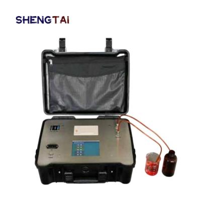 China Portable Water Based Hydraulic Oil And Phosphate Ester Oil Particle Counters SH302A en venta