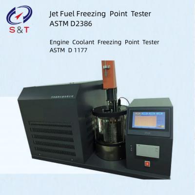 中国 Engine Coolant Freezing Point Tester ASTM D1177 Synchronous Geared Motor LCD Display 販売のため