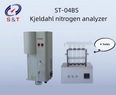 China Instrumento de ensayo de piensos Análisis de nitrógeno Kjeldahl Análisis de proteínas para granos de pellets de piensos en venta