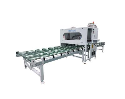China Automatic Glue Spraying Line for Adhesive Aluminum Honeycomb Panel Foam Panel for sale